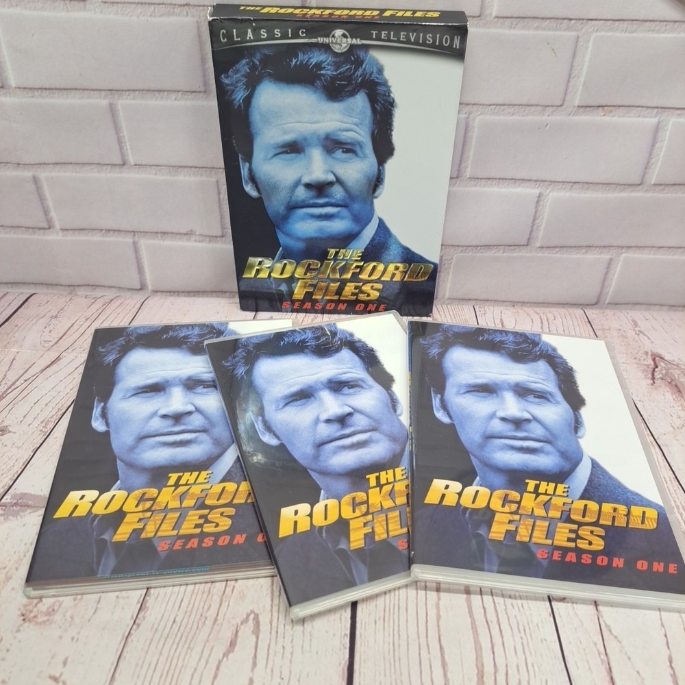 The Rockford Files Season 1 , 3‎ DVDs Set W/Box